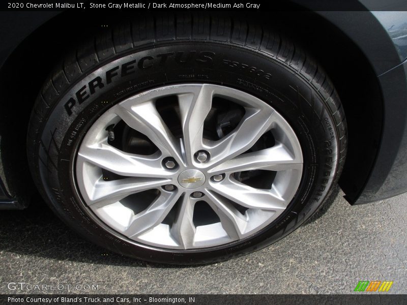 Stone Gray Metallic / Dark Atmosphere/Medium Ash Gray 2020 Chevrolet Malibu LT
