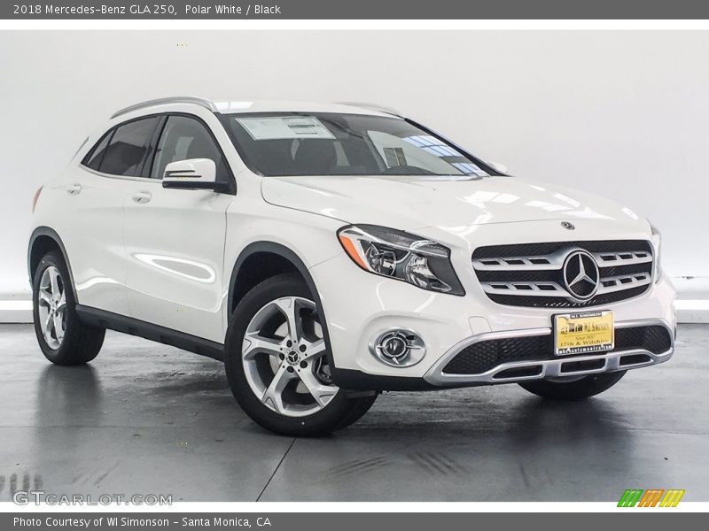 Polar White / Black 2018 Mercedes-Benz GLA 250