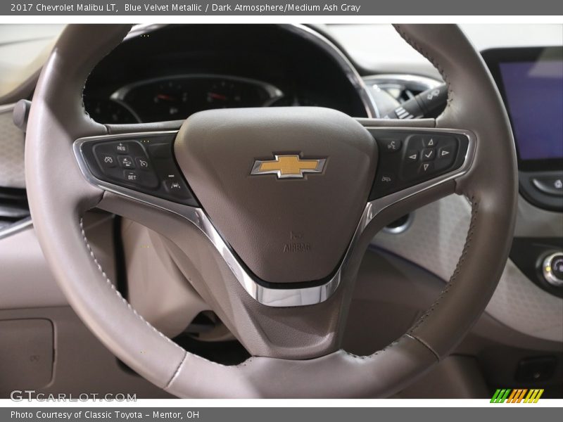 Blue Velvet Metallic / Dark Atmosphere/Medium Ash Gray 2017 Chevrolet Malibu LT
