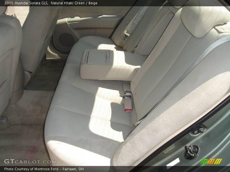 Natural Khaki Green / Beige 2008 Hyundai Sonata GLS