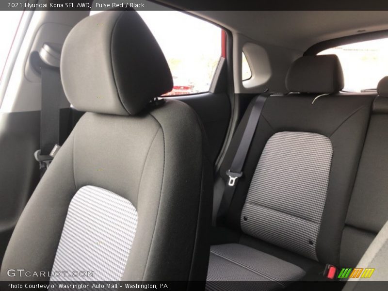 Pulse Red / Black 2021 Hyundai Kona SEL AWD