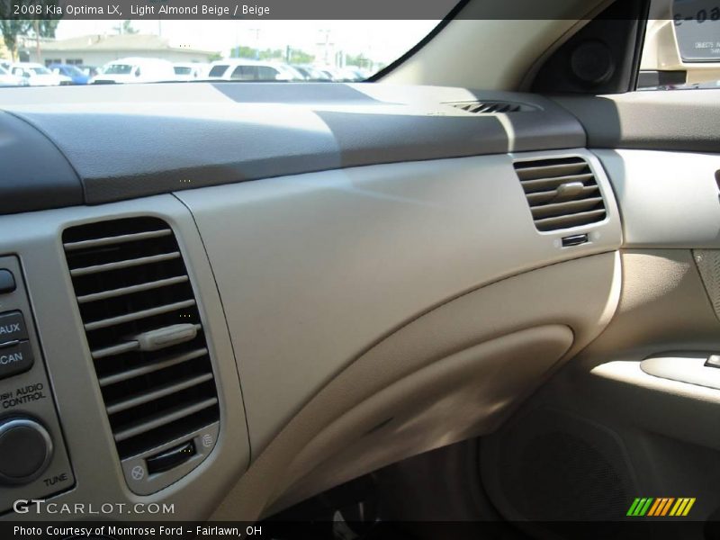 Light Almond Beige / Beige 2008 Kia Optima LX
