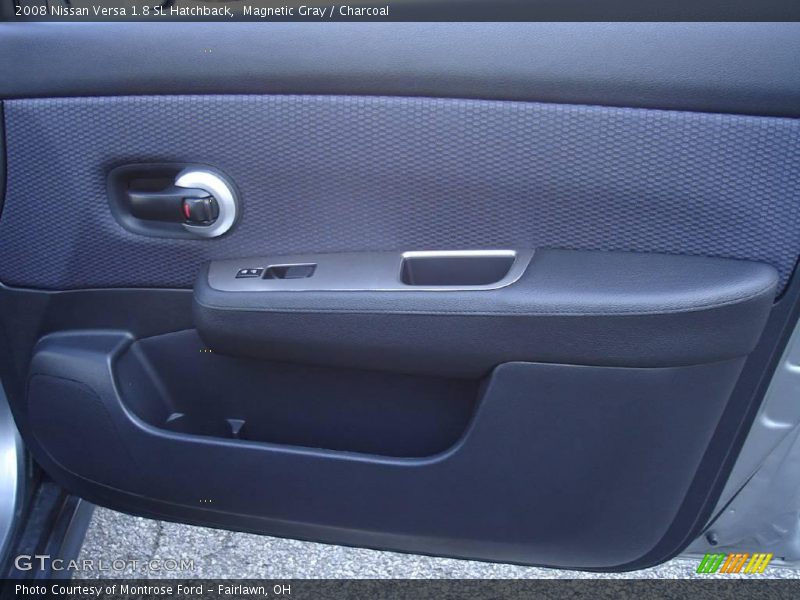 Magnetic Gray / Charcoal 2008 Nissan Versa 1.8 SL Hatchback
