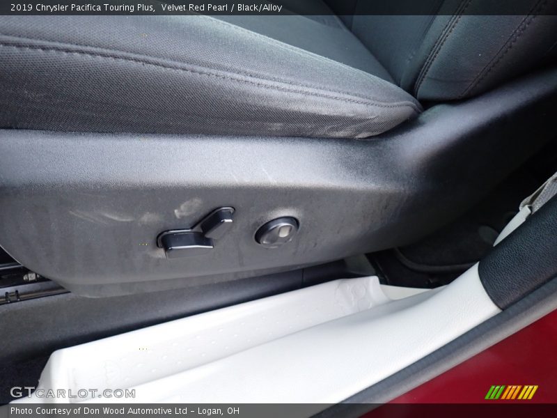 Velvet Red Pearl / Black/Alloy 2019 Chrysler Pacifica Touring Plus