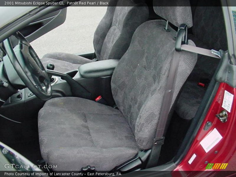 Patriot Red Pearl / Black 2001 Mitsubishi Eclipse Spyder GS