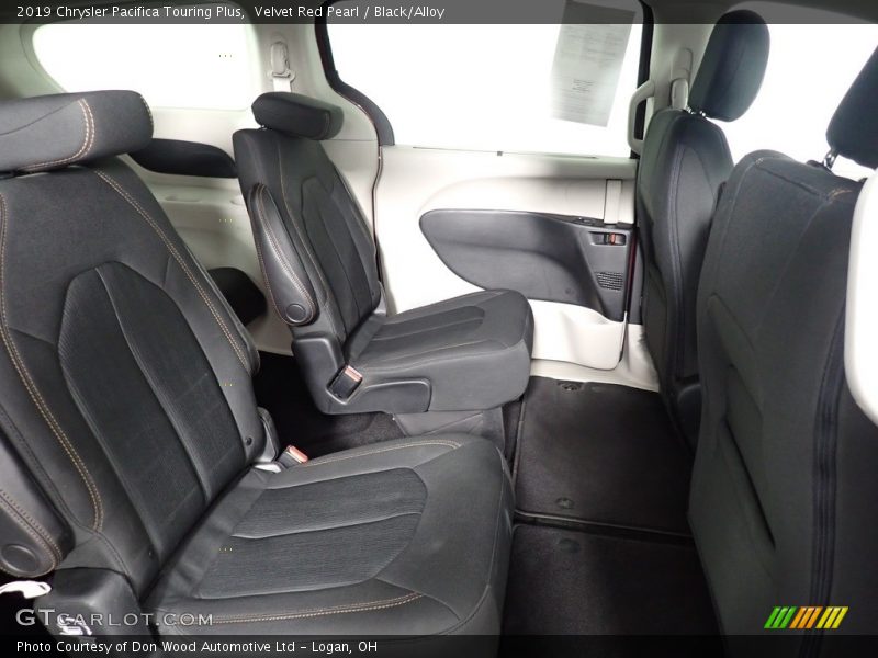Velvet Red Pearl / Black/Alloy 2019 Chrysler Pacifica Touring Plus
