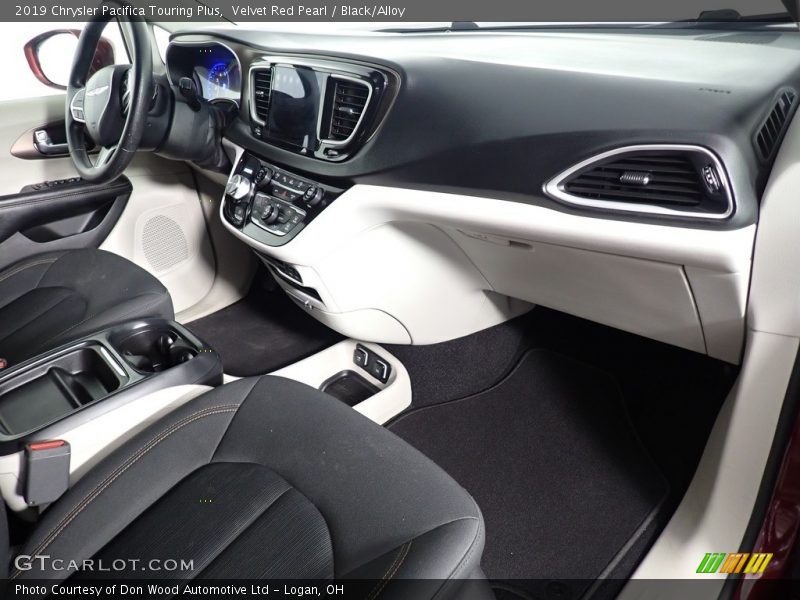Velvet Red Pearl / Black/Alloy 2019 Chrysler Pacifica Touring Plus