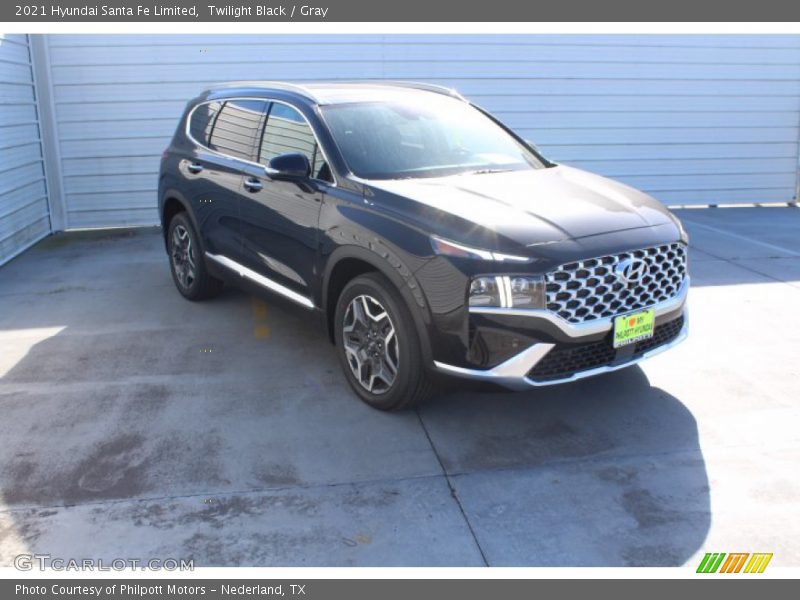 Twilight Black / Gray 2021 Hyundai Santa Fe Limited
