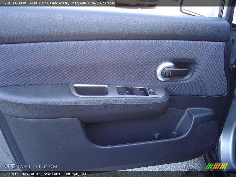 Magnetic Gray / Charcoal 2008 Nissan Versa 1.8 SL Hatchback