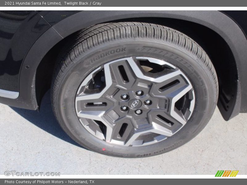 Twilight Black / Gray 2021 Hyundai Santa Fe Limited