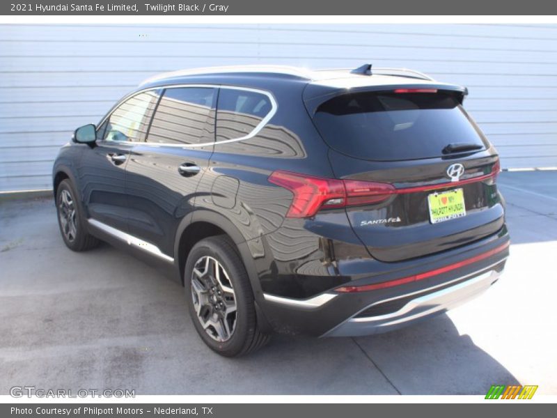 Twilight Black / Gray 2021 Hyundai Santa Fe Limited