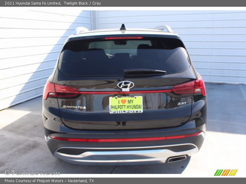 Twilight Black / Gray 2021 Hyundai Santa Fe Limited