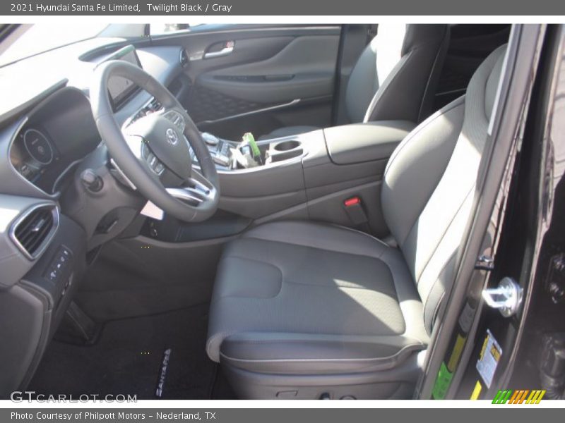 Twilight Black / Gray 2021 Hyundai Santa Fe Limited