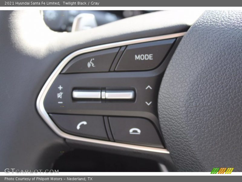 Twilight Black / Gray 2021 Hyundai Santa Fe Limited