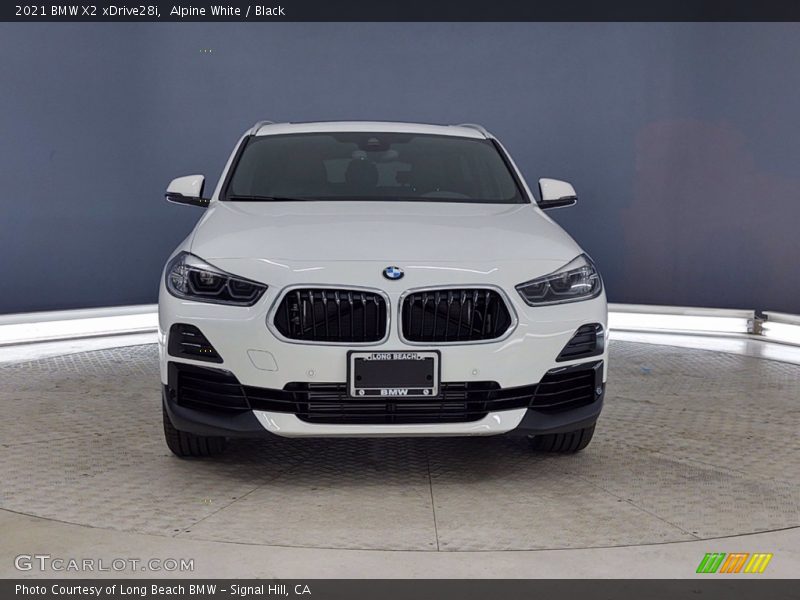 Alpine White / Black 2021 BMW X2 xDrive28i