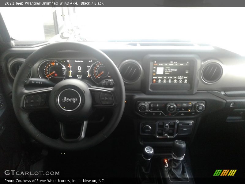 Black / Black 2021 Jeep Wrangler Unlimited Willys 4x4