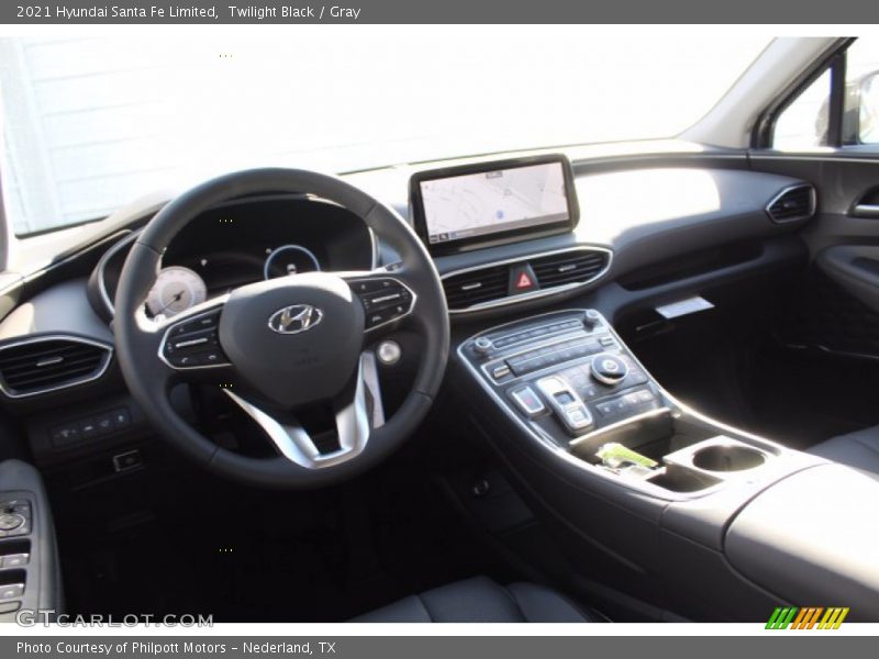 Twilight Black / Gray 2021 Hyundai Santa Fe Limited