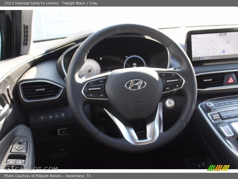 Twilight Black / Gray 2021 Hyundai Santa Fe Limited