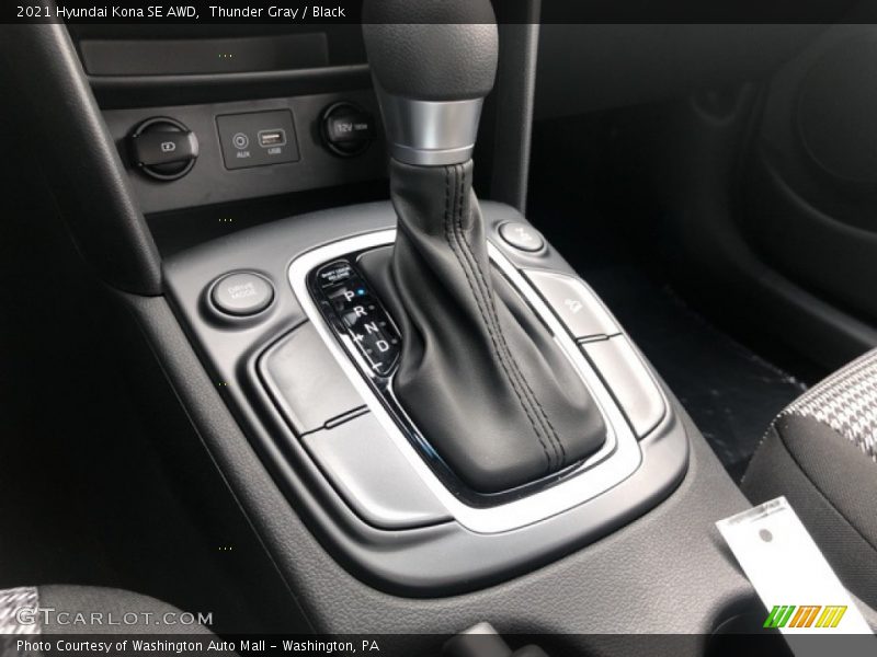 Thunder Gray / Black 2021 Hyundai Kona SE AWD