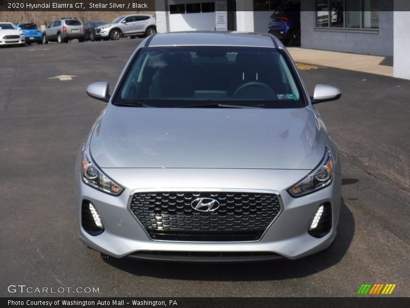 Stellar Silver / Black 2020 Hyundai Elantra GT