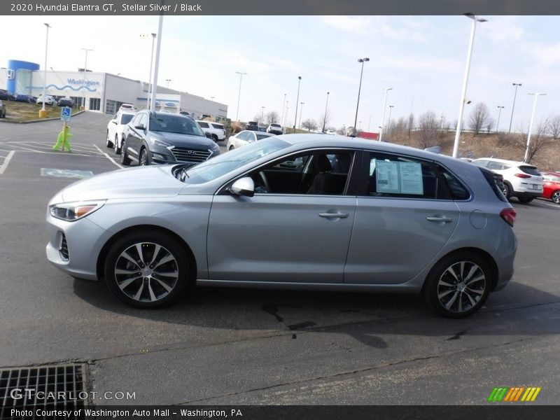 Stellar Silver / Black 2020 Hyundai Elantra GT
