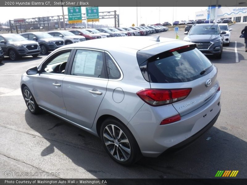 Stellar Silver / Black 2020 Hyundai Elantra GT