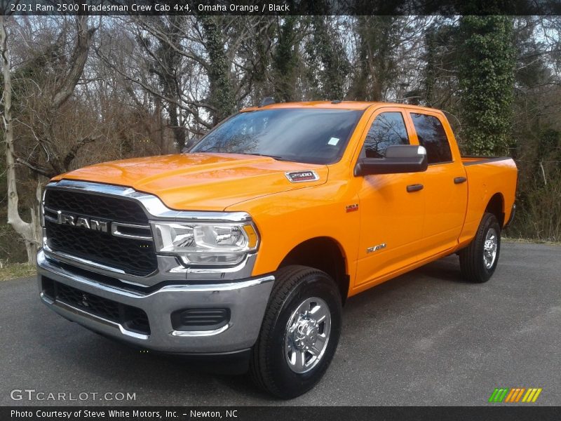 Omaha Orange / Black 2021 Ram 2500 Tradesman Crew Cab 4x4