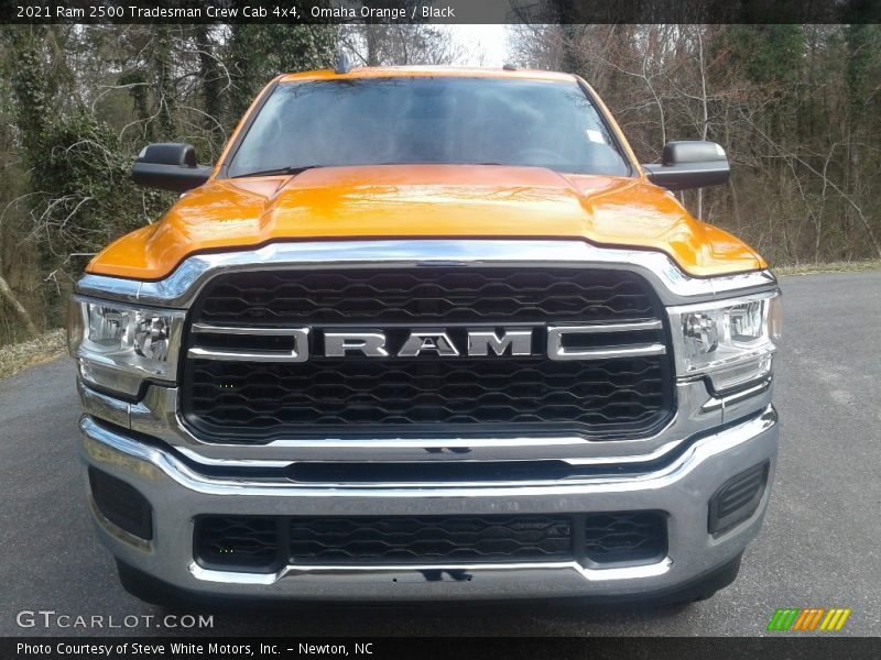 Omaha Orange / Black 2021 Ram 2500 Tradesman Crew Cab 4x4