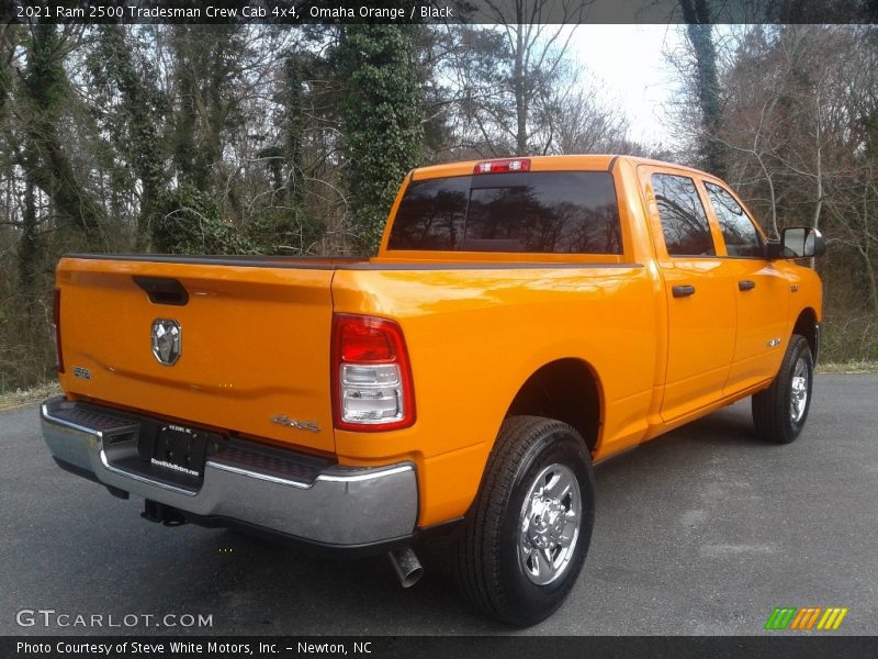 Omaha Orange / Black 2021 Ram 2500 Tradesman Crew Cab 4x4