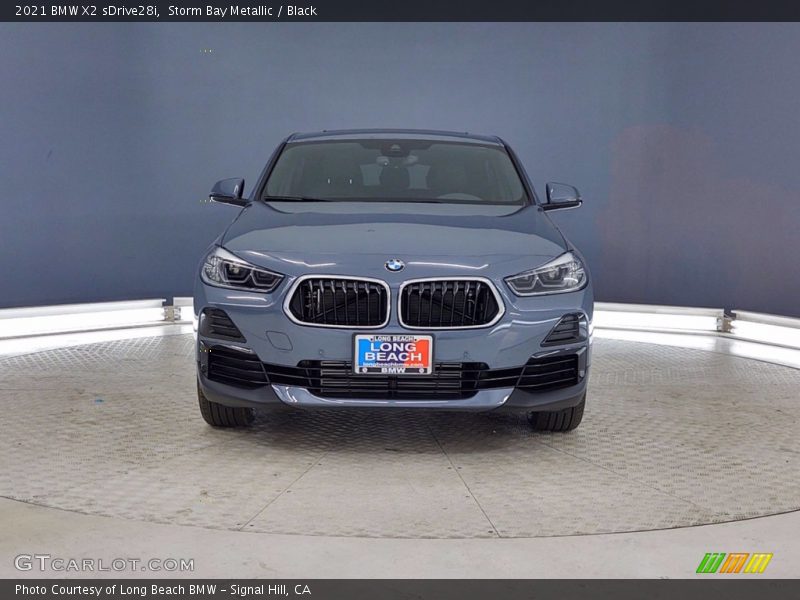 Storm Bay Metallic / Black 2021 BMW X2 sDrive28i