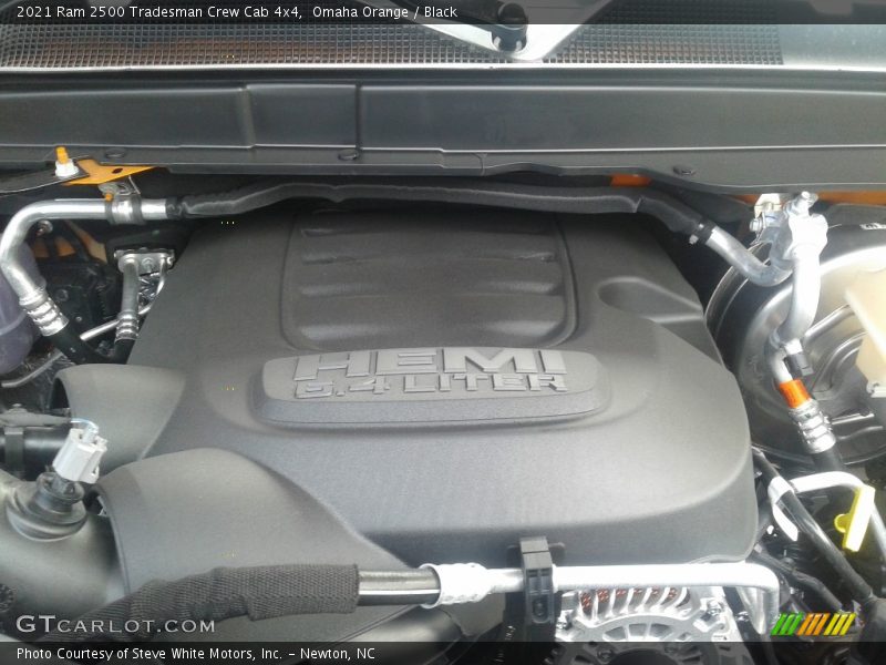 Omaha Orange / Black 2021 Ram 2500 Tradesman Crew Cab 4x4