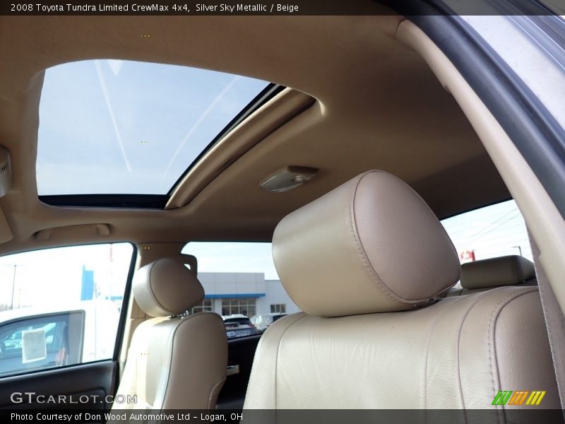 Silver Sky Metallic / Beige 2008 Toyota Tundra Limited CrewMax 4x4