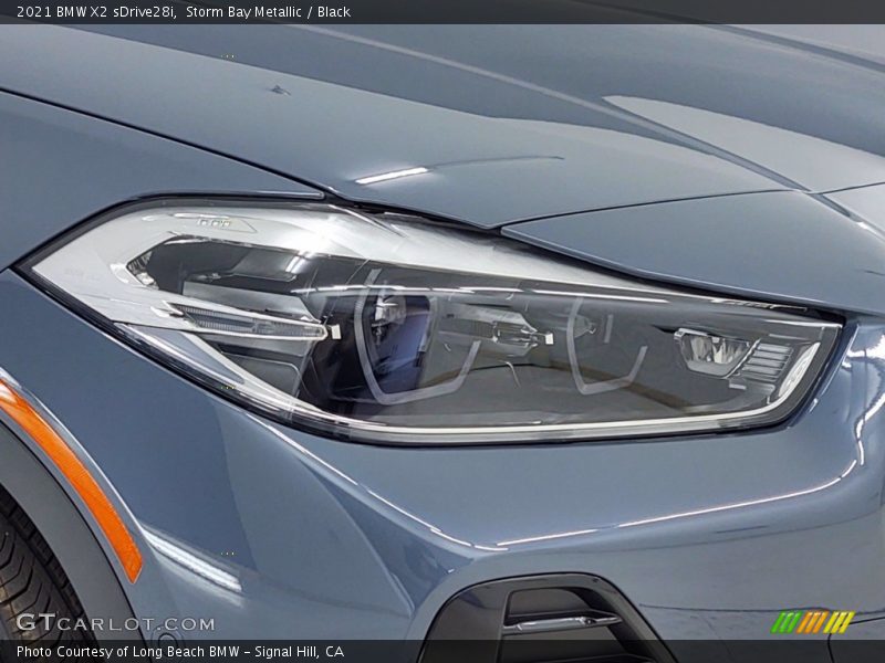 Storm Bay Metallic / Black 2021 BMW X2 sDrive28i