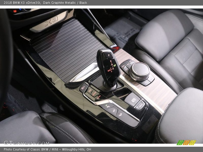 Dark Graphite Metallic / Black 2018 BMW X3 xDrive30i