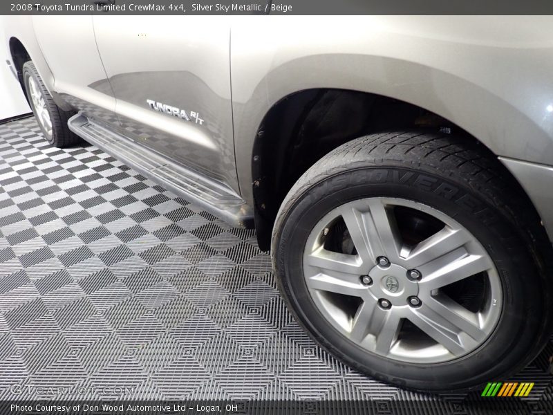 Silver Sky Metallic / Beige 2008 Toyota Tundra Limited CrewMax 4x4