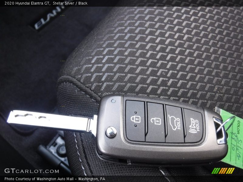 Stellar Silver / Black 2020 Hyundai Elantra GT