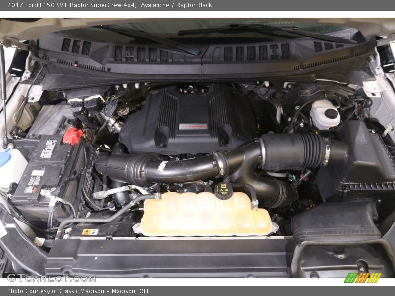  2017 F150 SVT Raptor SuperCrew 4x4 Engine - 3.5 Liter DOHC 24-Valve Ti-VCT E85 V6