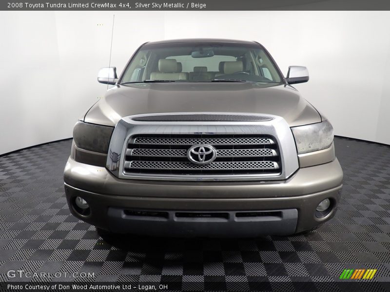 Silver Sky Metallic / Beige 2008 Toyota Tundra Limited CrewMax 4x4