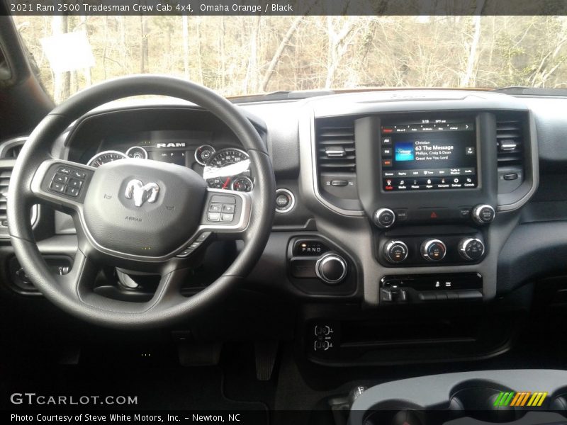 Omaha Orange / Black 2021 Ram 2500 Tradesman Crew Cab 4x4