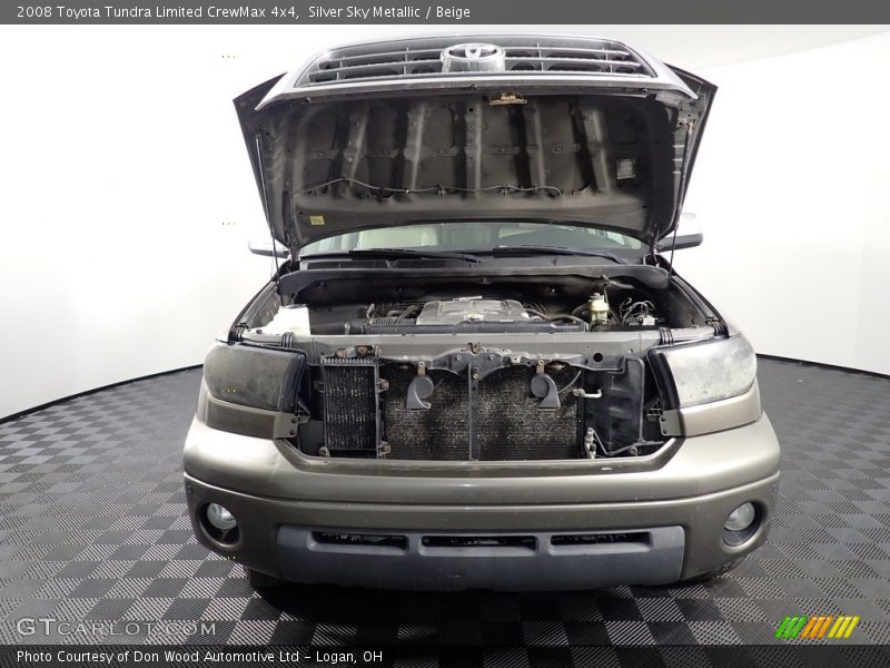 Silver Sky Metallic / Beige 2008 Toyota Tundra Limited CrewMax 4x4