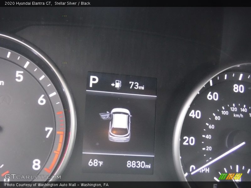 Stellar Silver / Black 2020 Hyundai Elantra GT