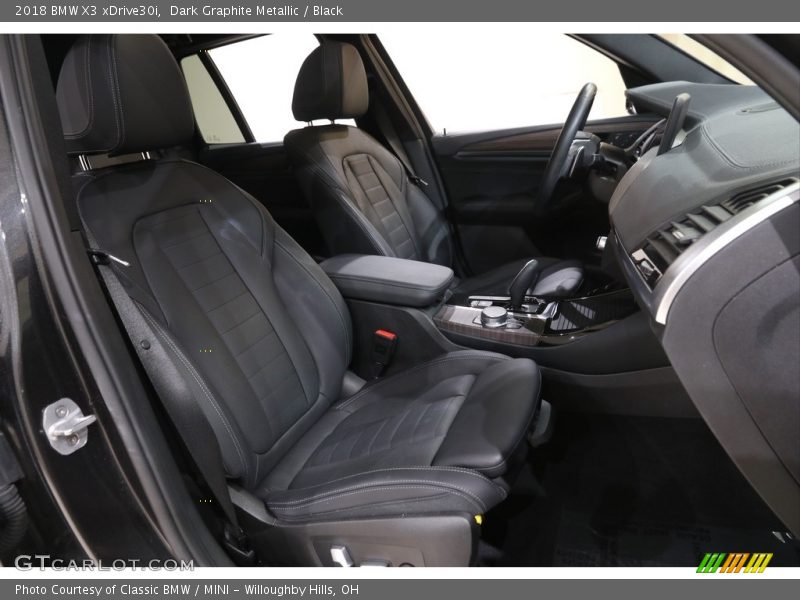 Dark Graphite Metallic / Black 2018 BMW X3 xDrive30i