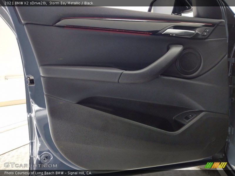 Storm Bay Metallic / Black 2021 BMW X2 sDrive28i