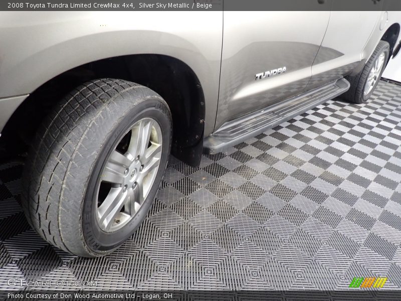 Silver Sky Metallic / Beige 2008 Toyota Tundra Limited CrewMax 4x4