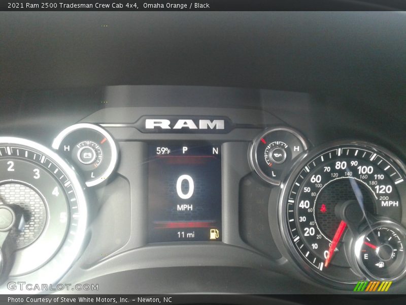  2021 2500 Tradesman Crew Cab 4x4 Tradesman Crew Cab 4x4 Gauges