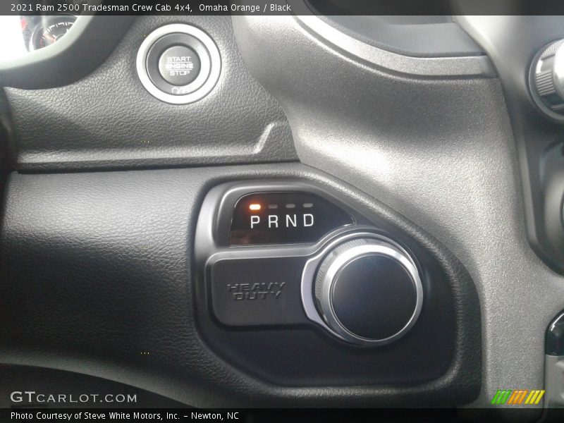  2021 2500 Tradesman Crew Cab 4x4 8 Speed Automatic Shifter