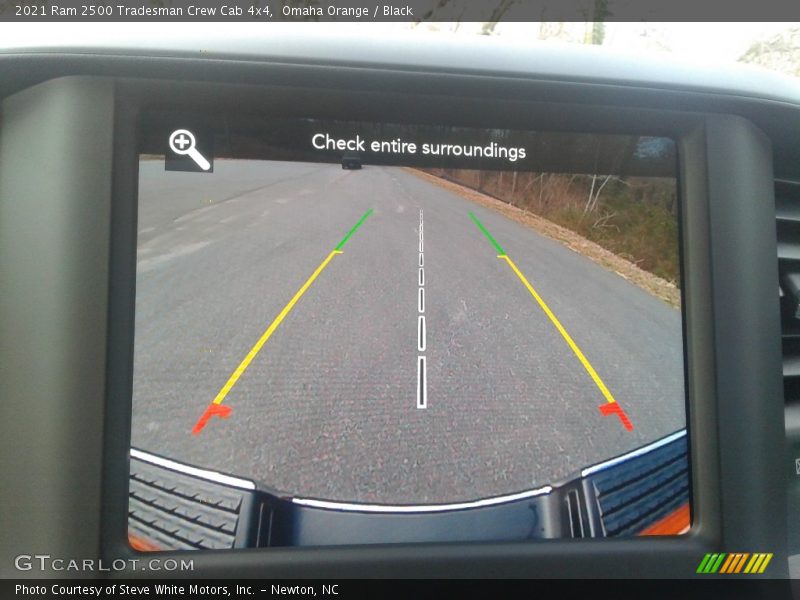 Omaha Orange / Black 2021 Ram 2500 Tradesman Crew Cab 4x4