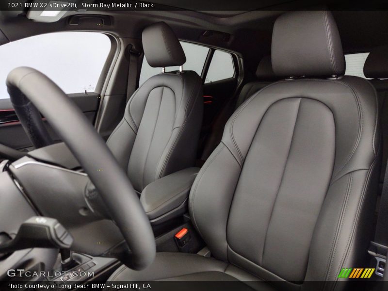 Storm Bay Metallic / Black 2021 BMW X2 sDrive28i