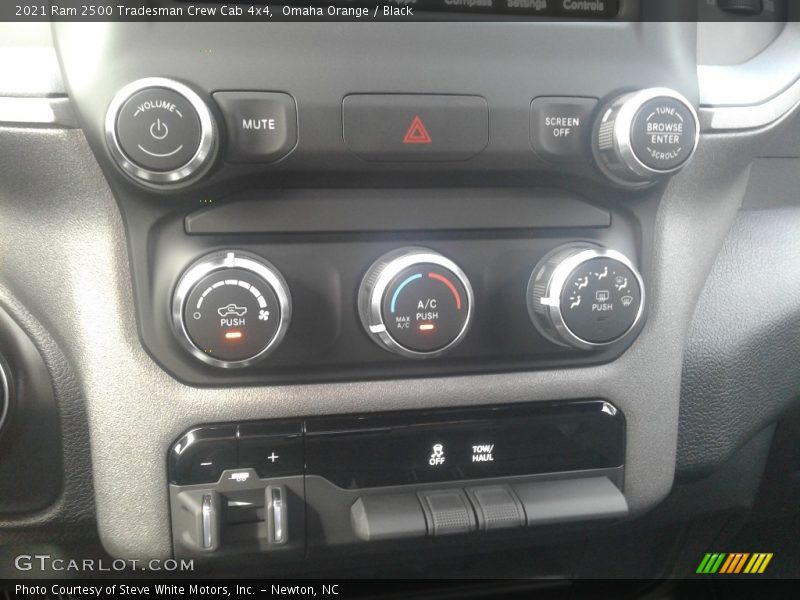 Omaha Orange / Black 2021 Ram 2500 Tradesman Crew Cab 4x4