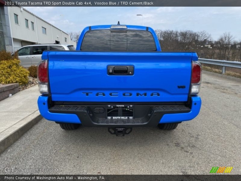 Voodoo Blue / TRD Cement/Black 2021 Toyota Tacoma TRD Sport Double Cab 4x4